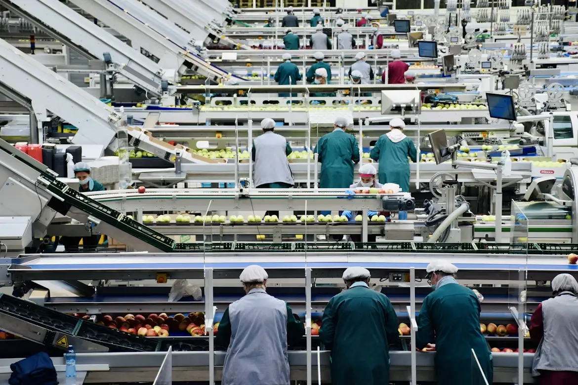 خط تولید صنعتی