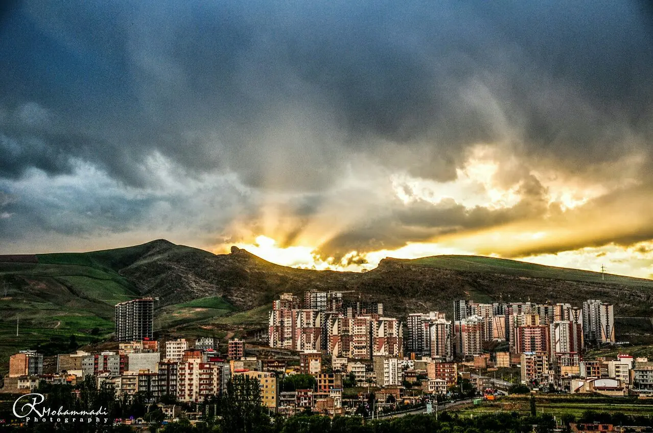 نمای پایانه گمرکی ارومیه