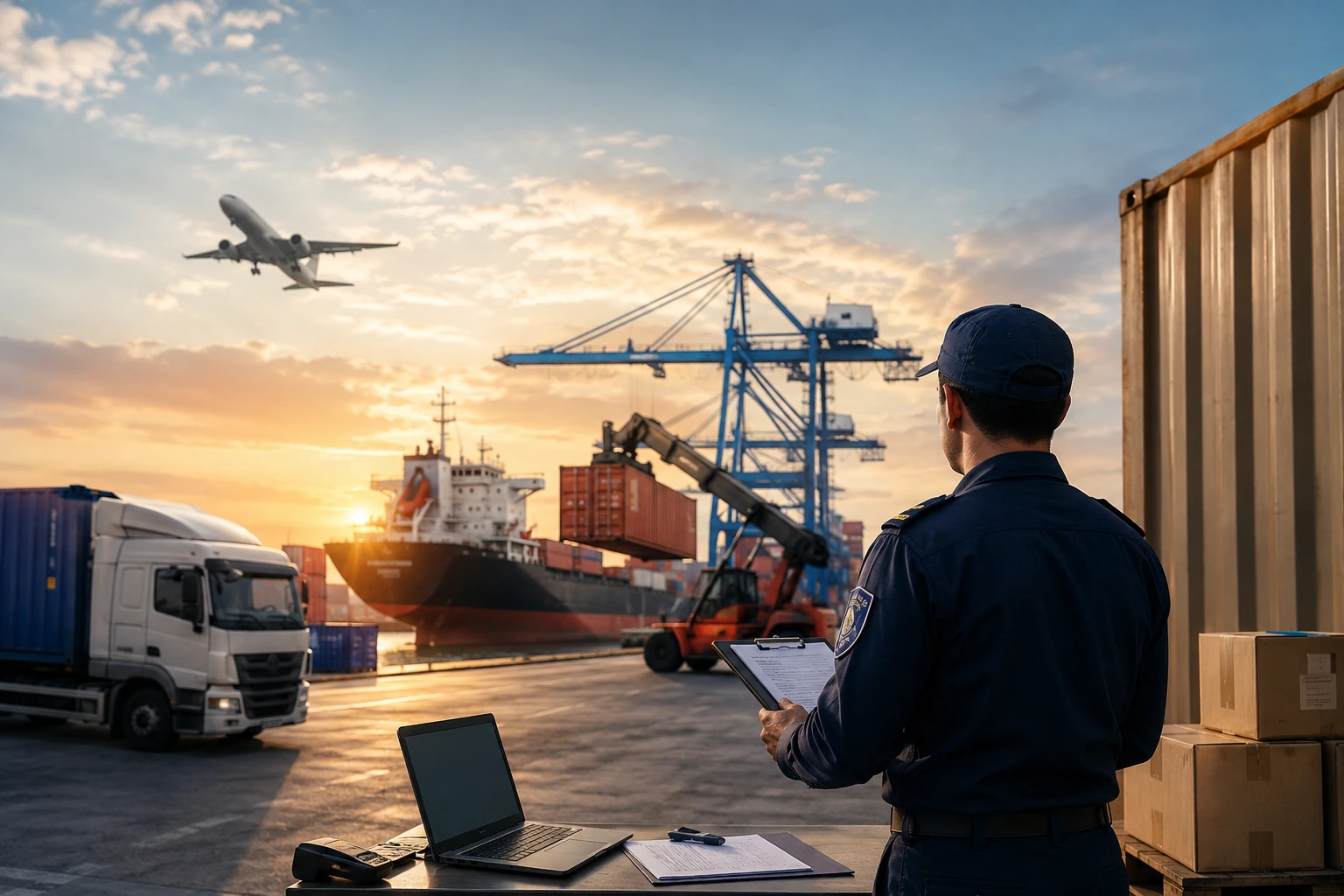 Customs clearance operations — documentation and cargo processing